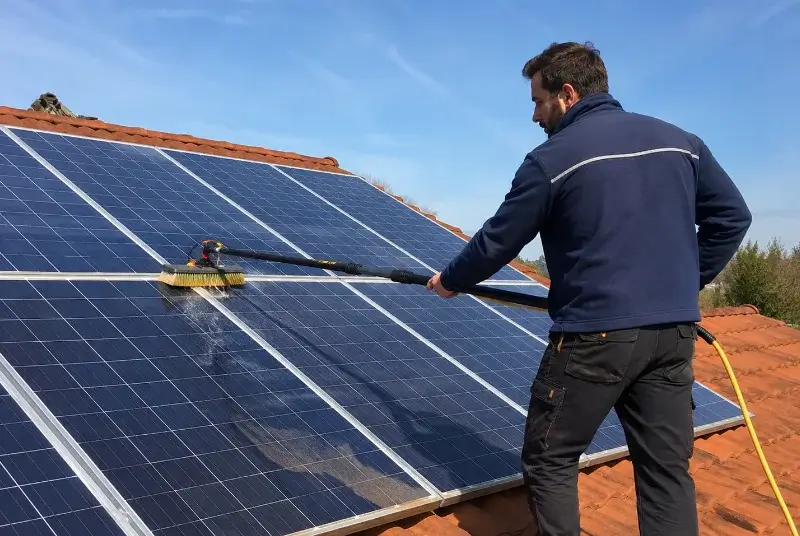 Nettoyage et entretien de panneaux solaires à Saint-Vincent-sur-Oust