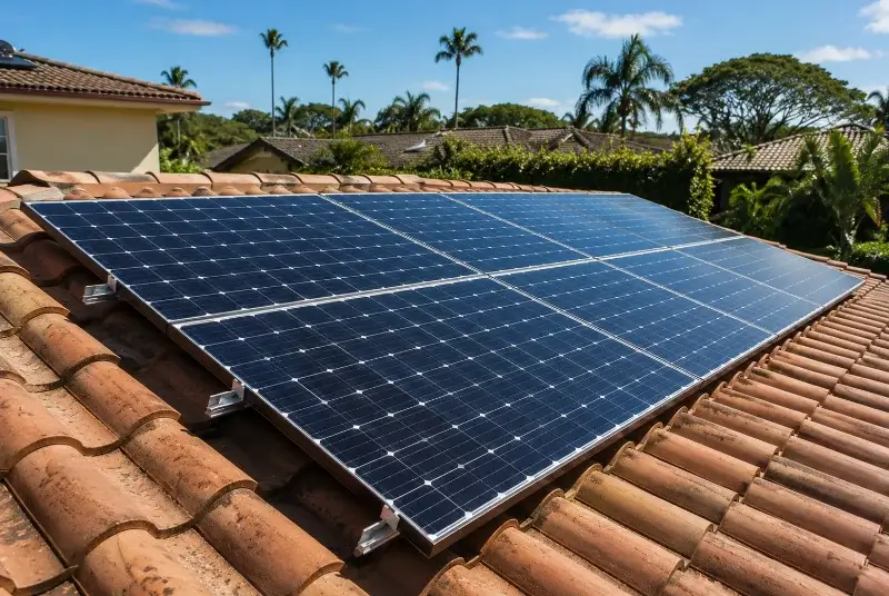 Installation de panneaux solaires à Saint-Vincent-sur-Oust